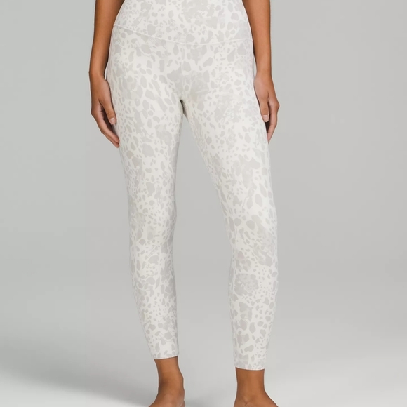 Lululemon align white cheetah leggings NWT sold out - Picture 2 of 2